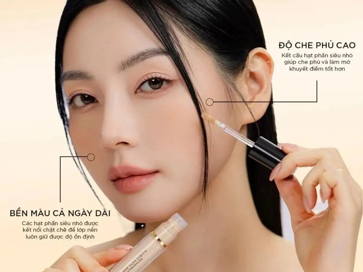 Độ che phủ là yếu tố quan trọng cần cân nhắc khi chọn kem che khuyết điểm 