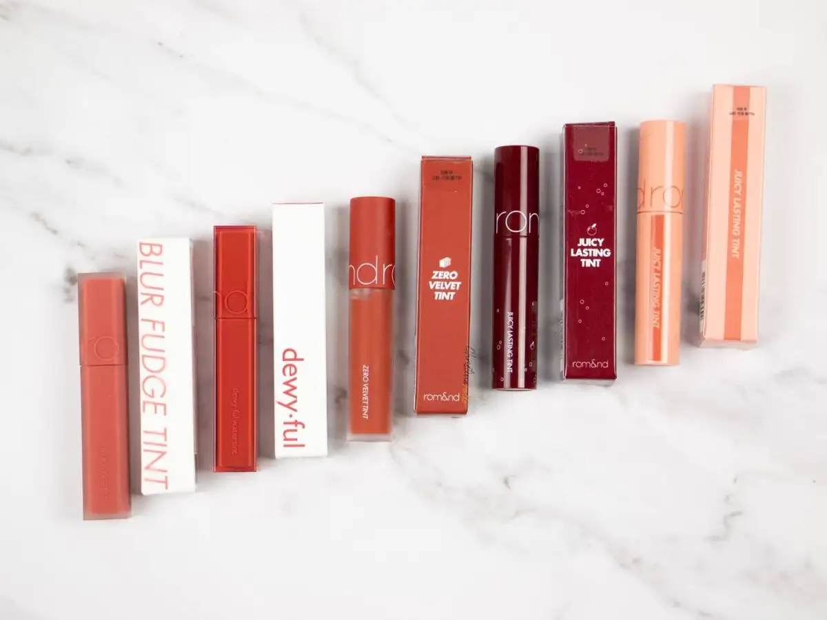 Các dòng son tint nổi bật