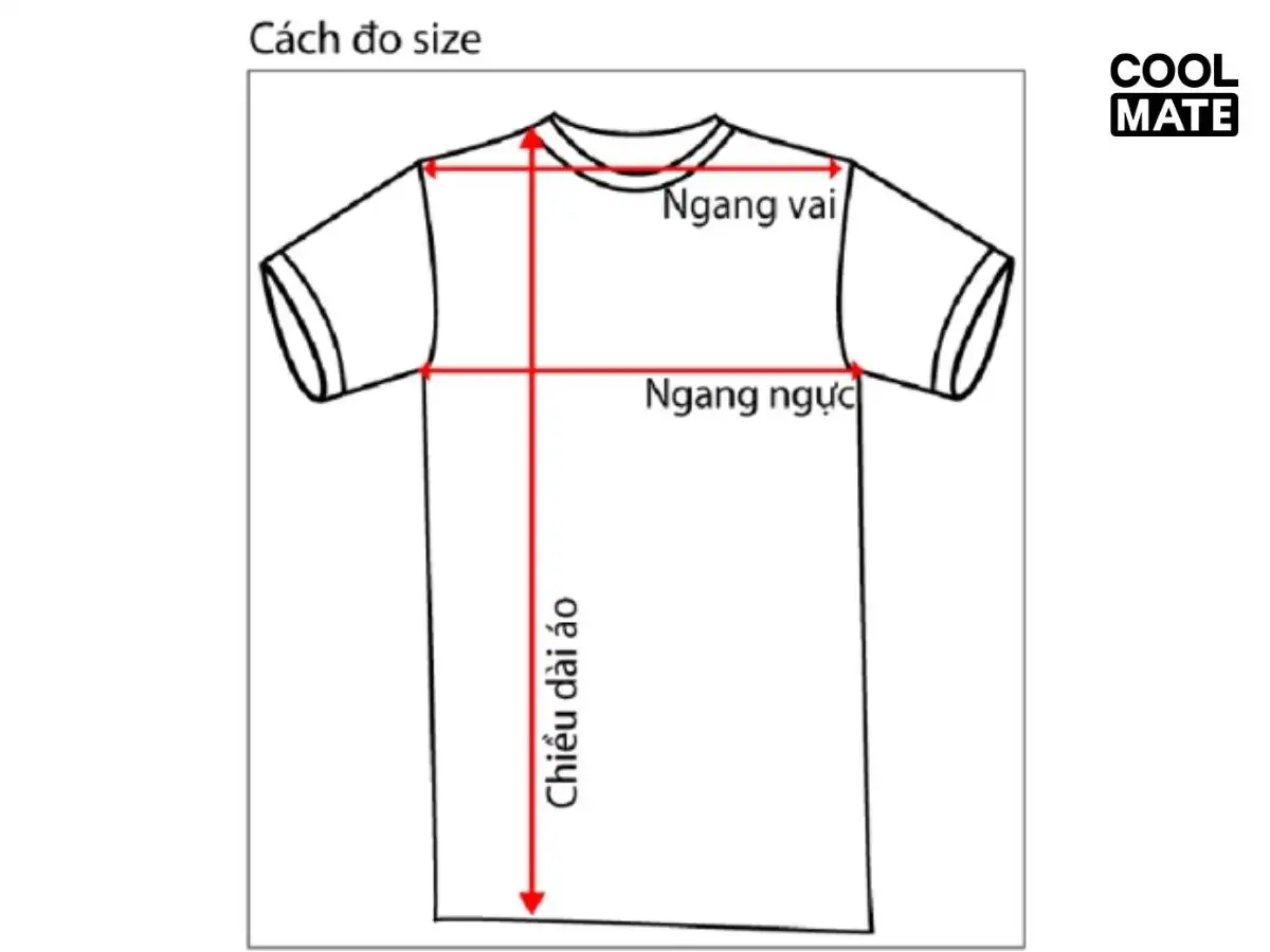 Thước đặt từ điểm cao nhất của vai thẳng xuống đến vị trí mong muốn trên thân