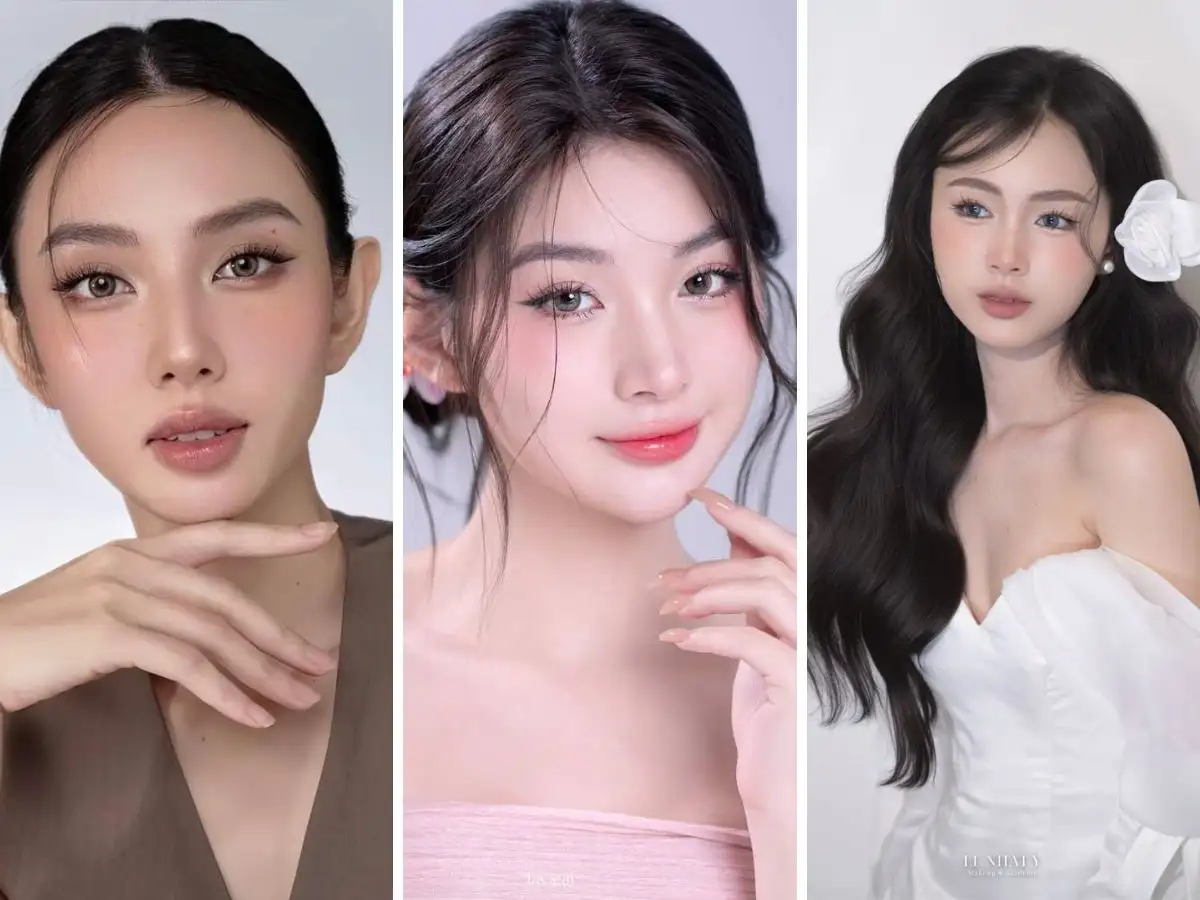 Tùy theo từng đám cưới, bạn có thể chọn lối maekup khác nhau