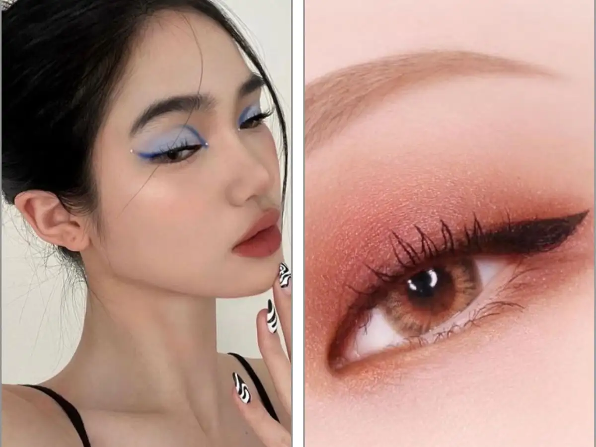 Vẻ đẹp độc đáo trên mắt 1 mí
