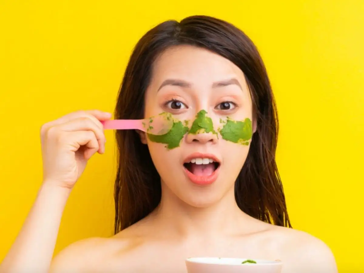 Chống oxy hóa, kiểm soát dầu cho da với mặt nạ trà xanh