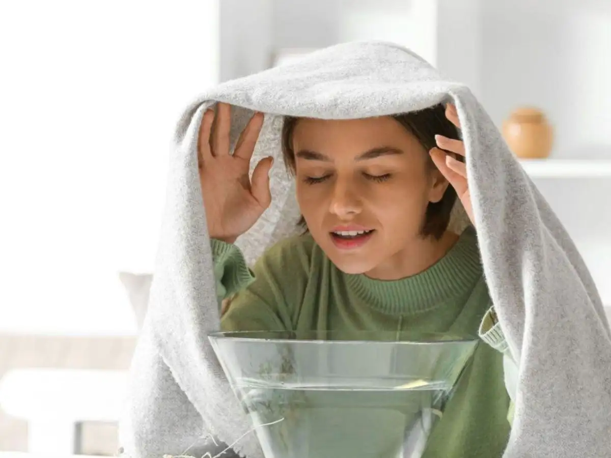 Xông hơi để detox cho lỗ chân lông