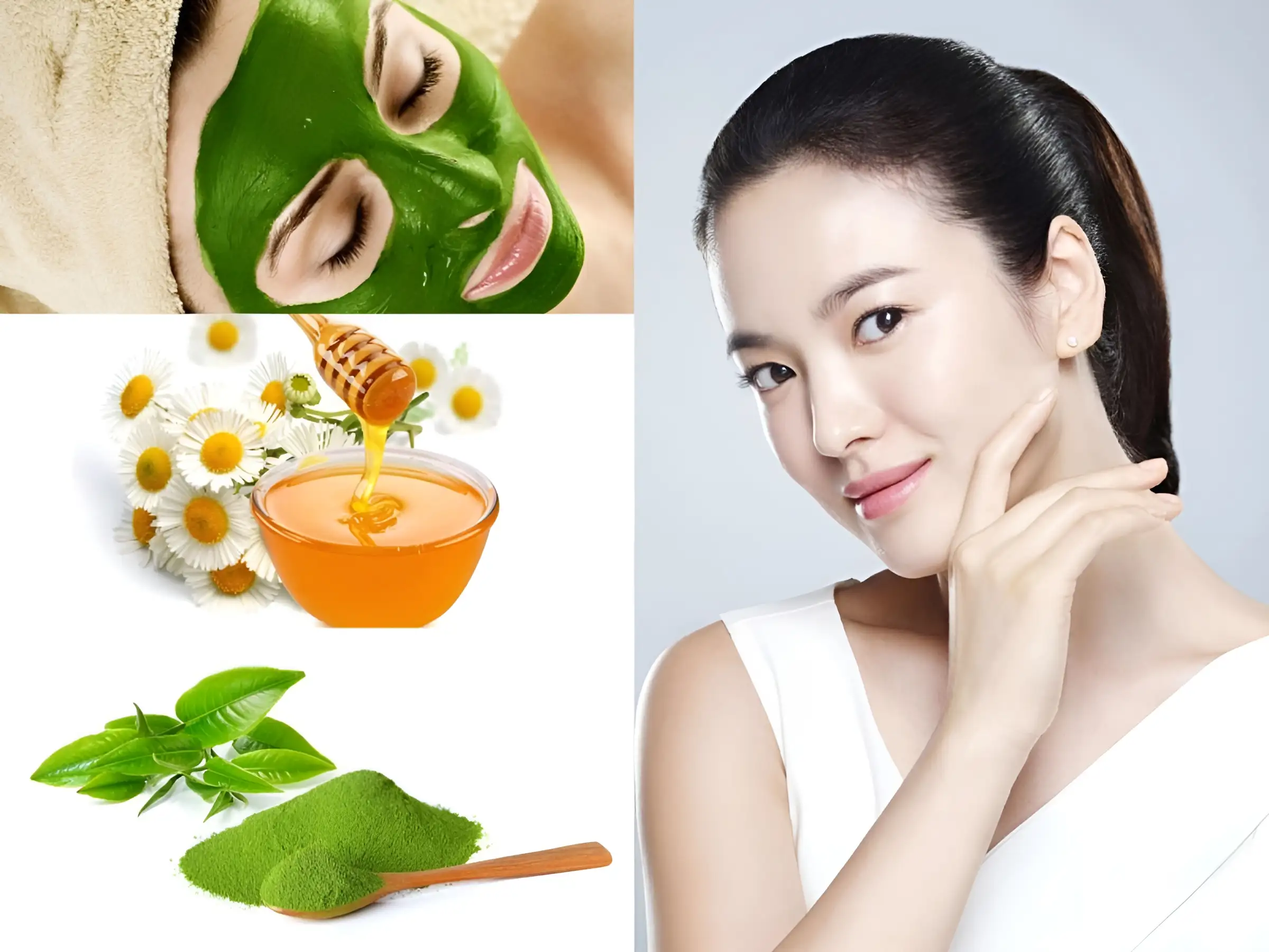 Trà xanh nổi tiếng với khả năng kháng viêm, làm dịu da và giảm sưng đỏ