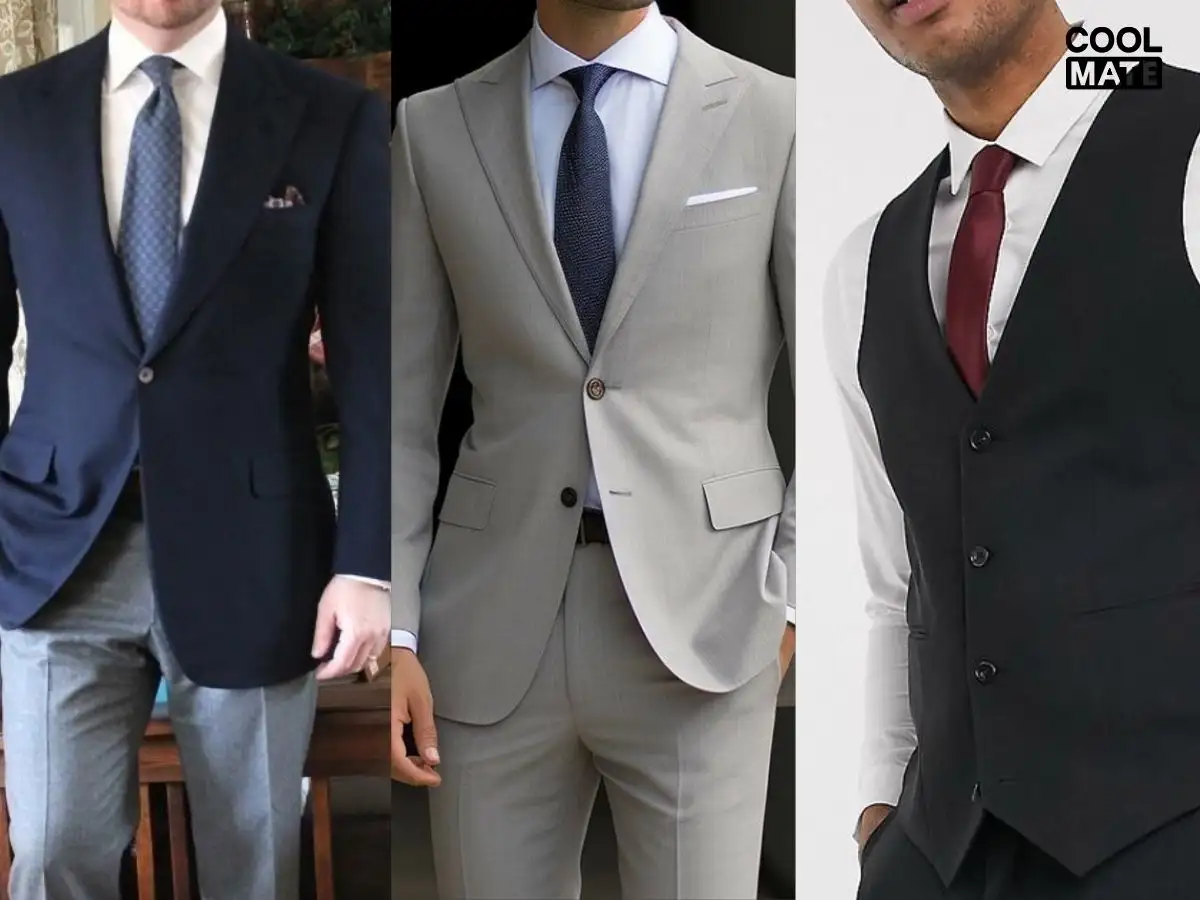 Cài nút đúng chuẩn cho vest 1 nút, 2 nút và 3 nút