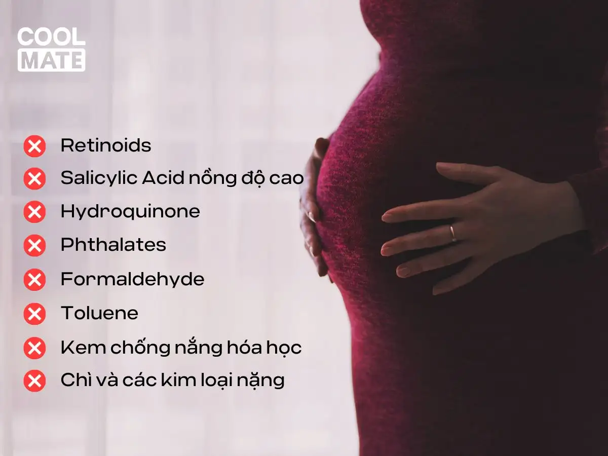 Các thành phần mẹ bầu nên tránh xa