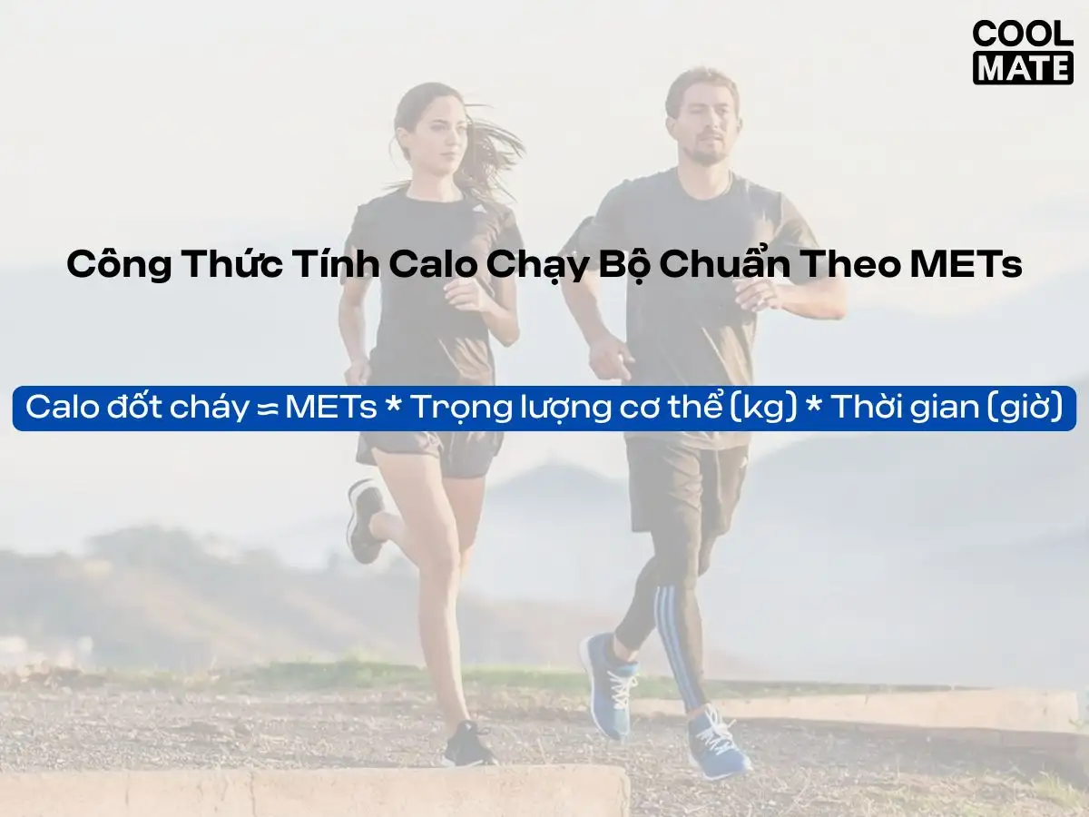 Công thức tính calo đốt cháy theo METS
