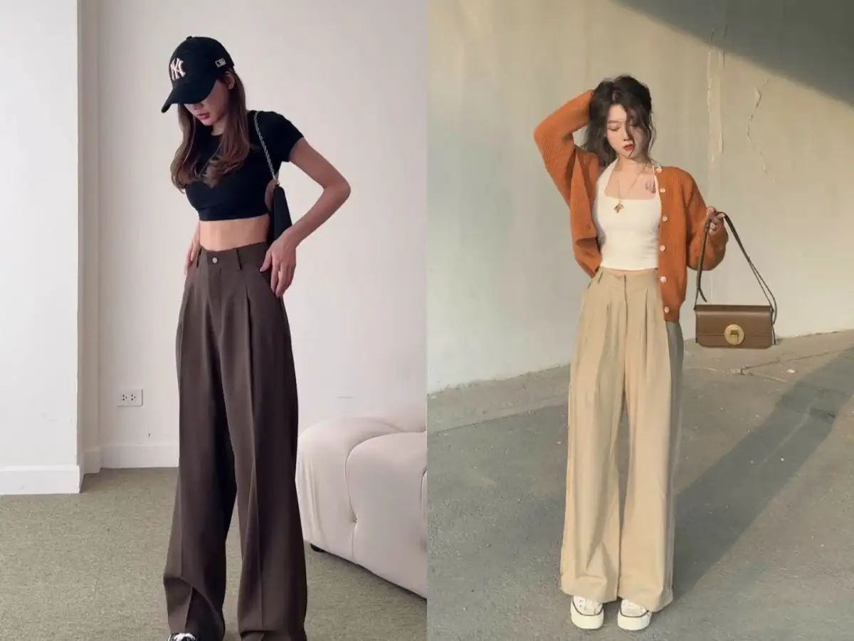 Phối với quần tây để tô thêm vẻ thanh lịch