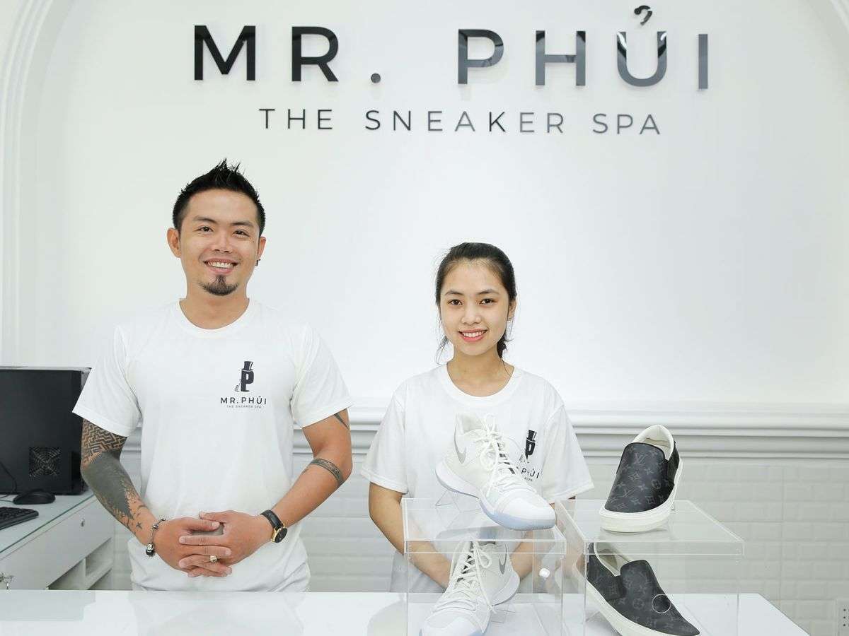 Mr. Phủi - cửa hàng vệ sinh giày uy tín tại TP. HCM 
