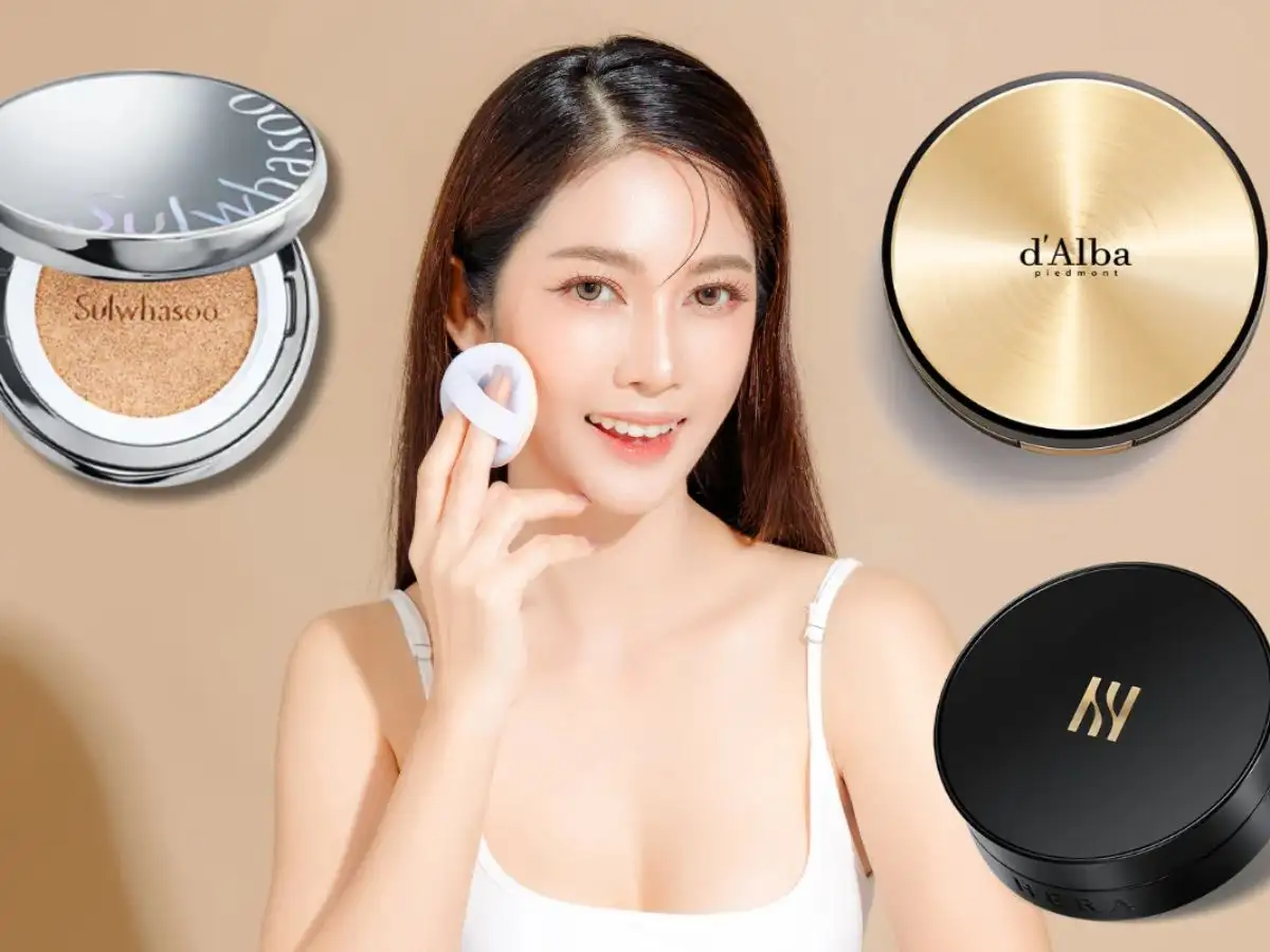 Da khô nên ưu tiên cushion có khả năng cấp ẩm và nuôi dưỡng da