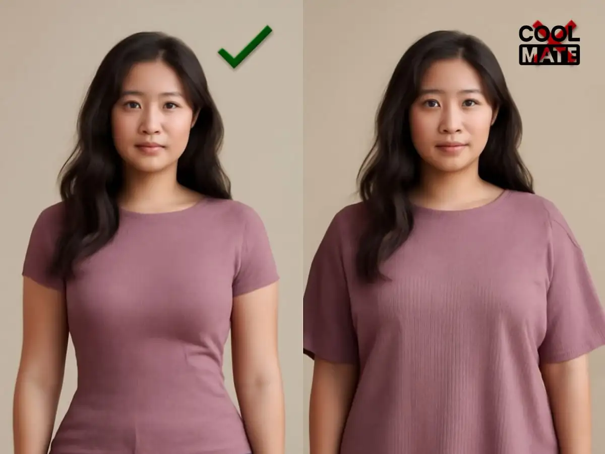 Chọn áo thun nữ tôn dáng đồng hồ cát quyến rũ