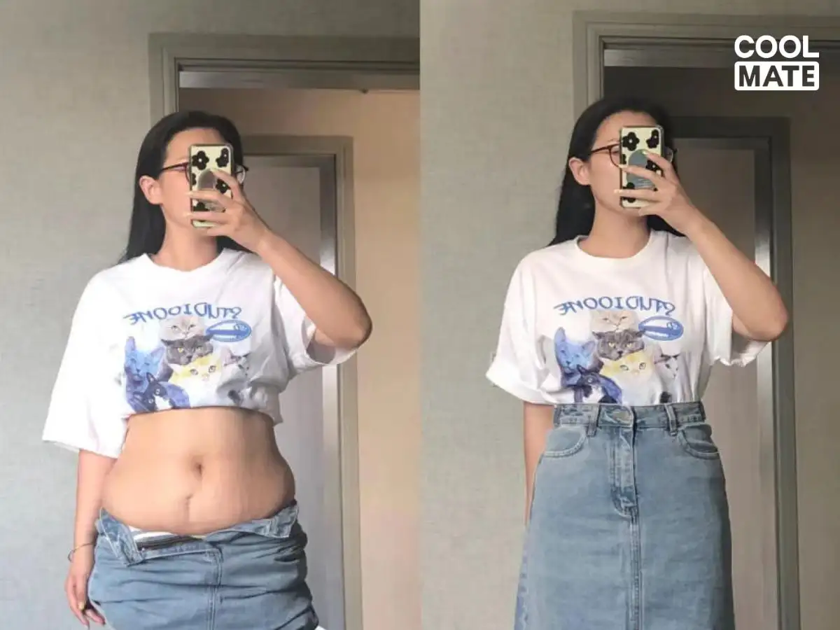 Chọn size áo thun nữ cho dáng người quả táo