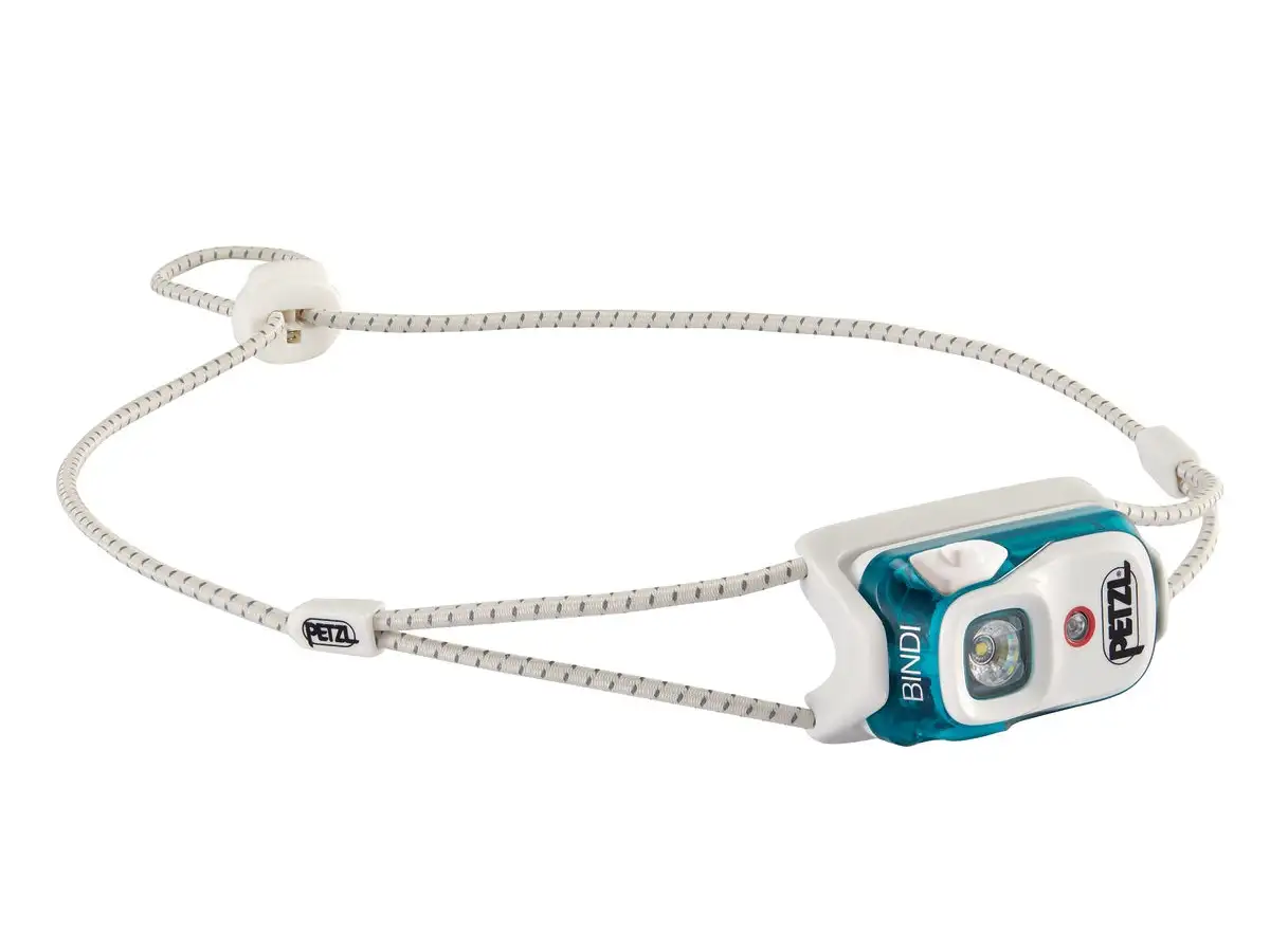Petzl Bindi là chiếc đèn chạy bộ sở hữu thiết kế nhỏ gọn, dây đeo chắc chắn