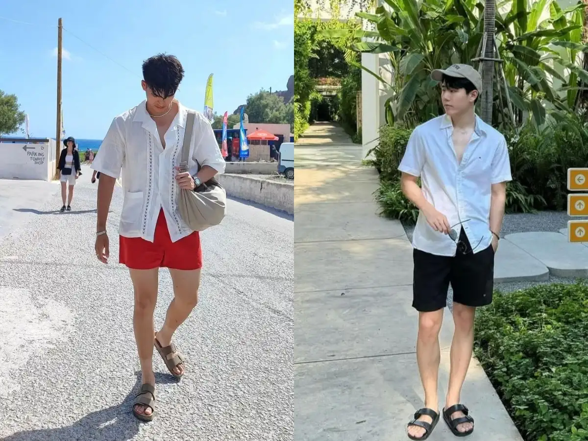 Chọn áo thun và quần short làm từ vải thoáng khí, thấm hút mồ hôi tốt