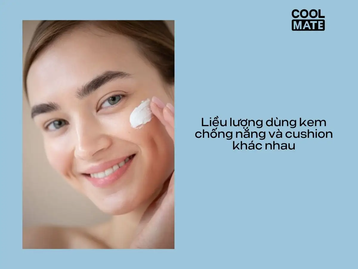 Lượng dùng và độ che phủ của mỗi sản phẩm lại khác nhau