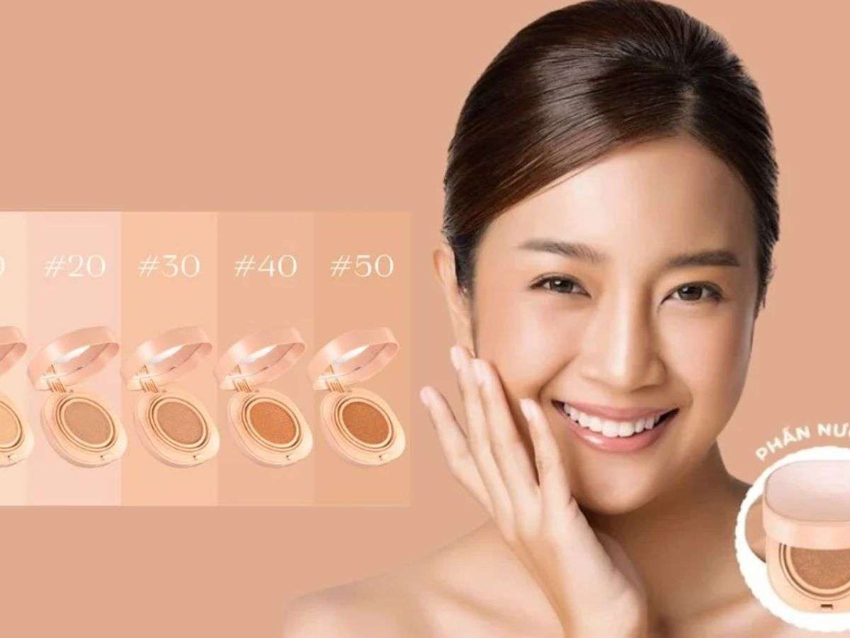Cushion thường tạo ra hiệu ứng lớp nền mỏng nhẹ