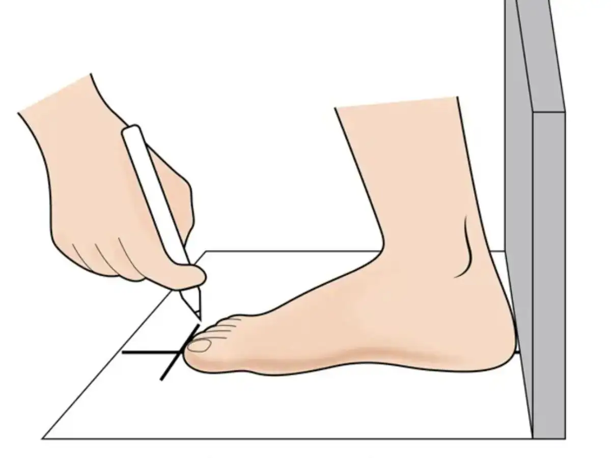 Đo size chân tại nhà một cách trực quan