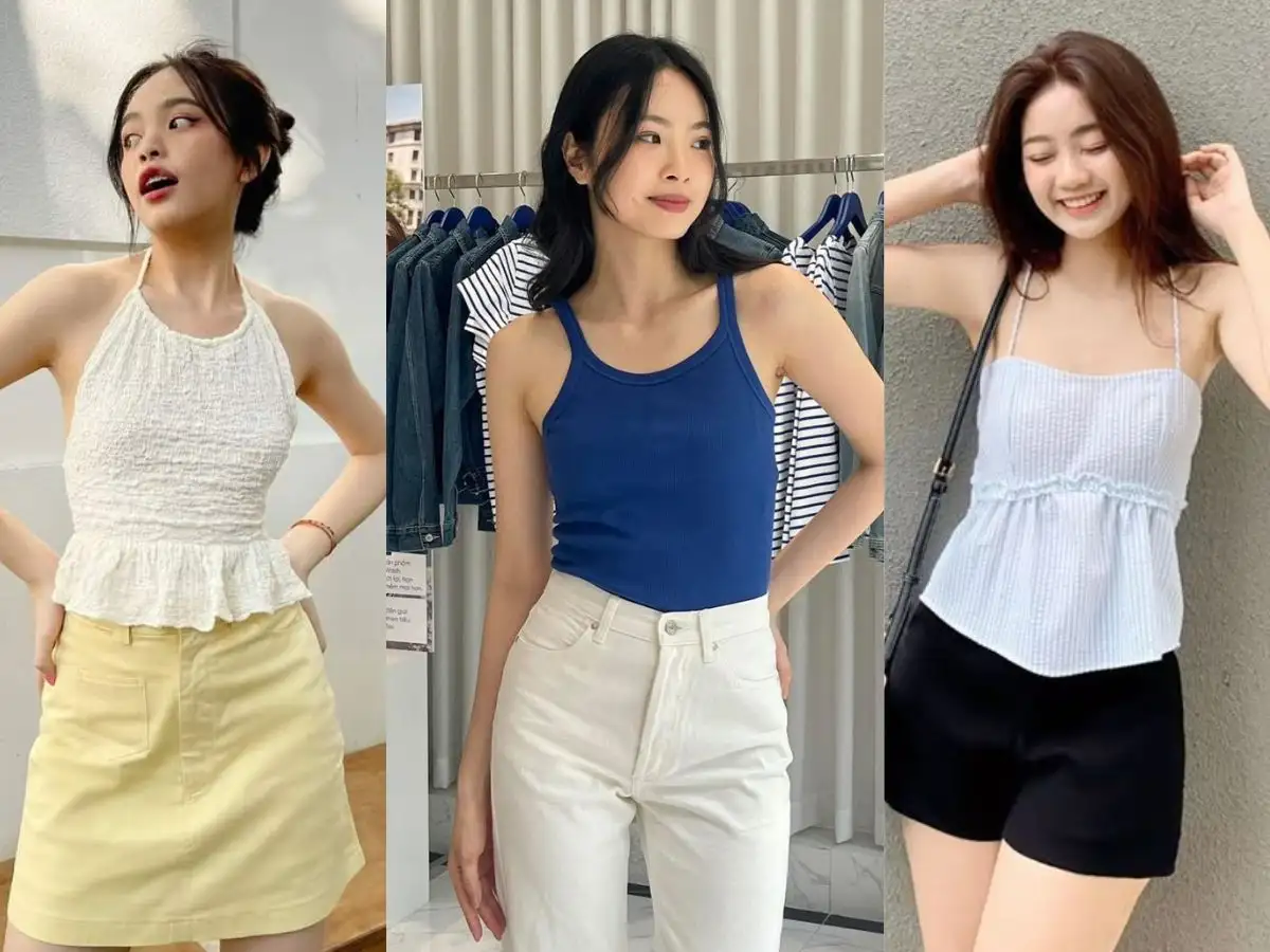Một vài kiểu áo singlet được ưa chuộng