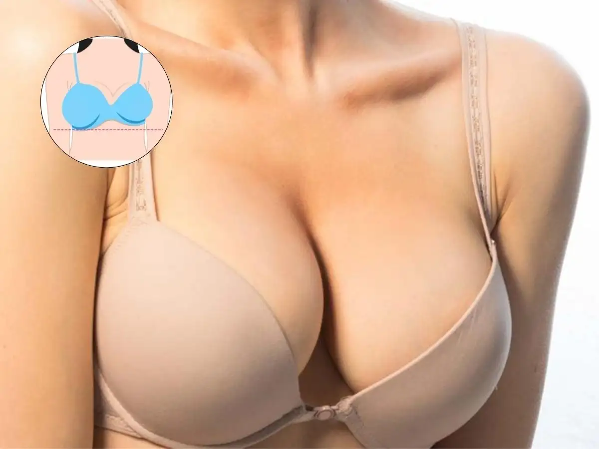 Nguyên tắc vàng là luôn chọn size áo ngực vừa vặn với bên ngực lớn hơn