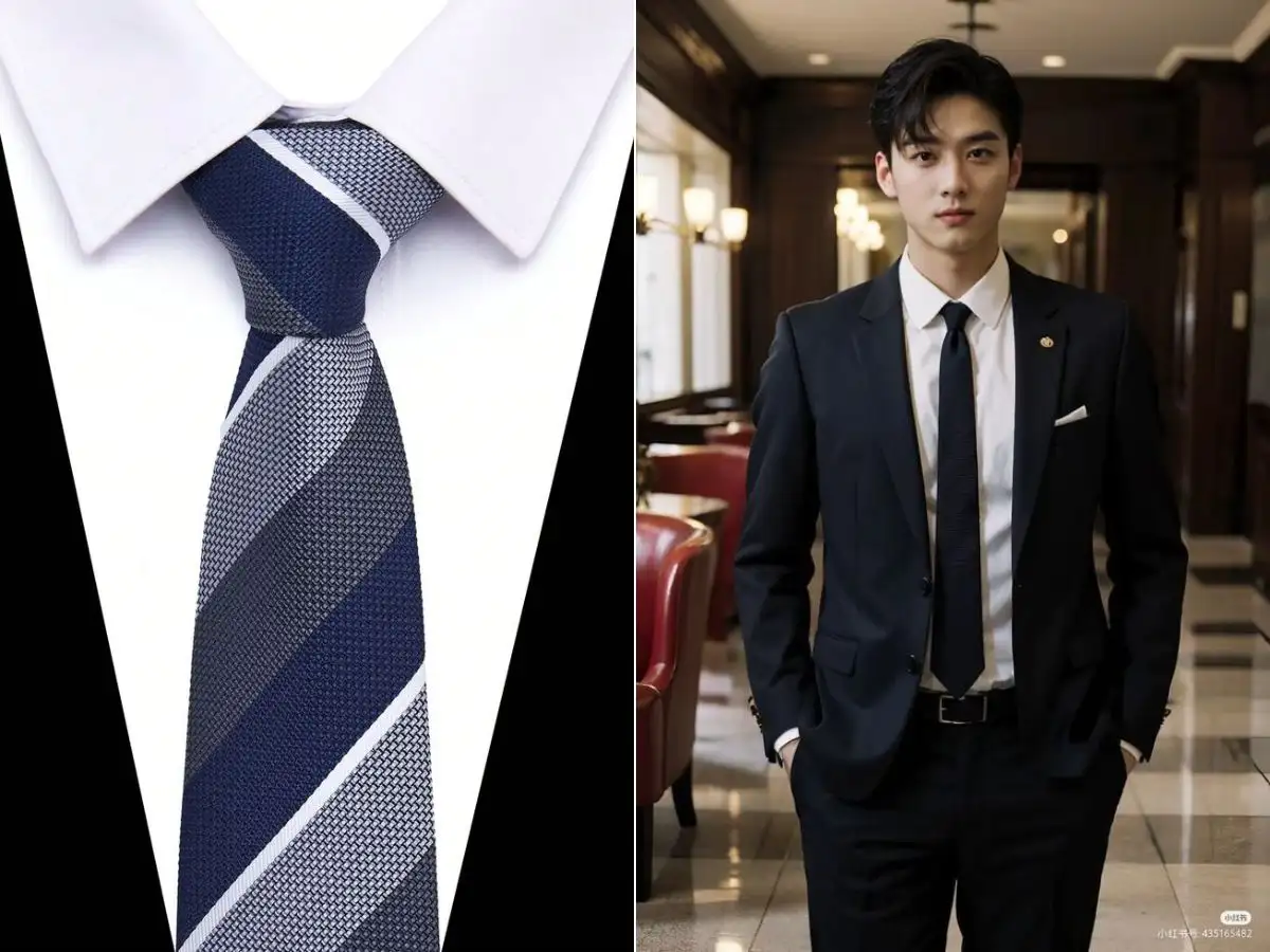 Màu sắc của cà vạt nên hài hòa với bộ suit
