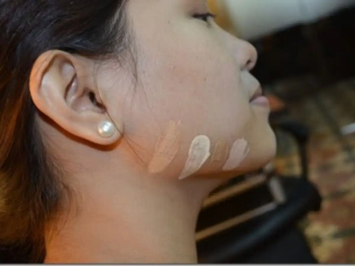 Test sản phẩm trên xương quai hàm