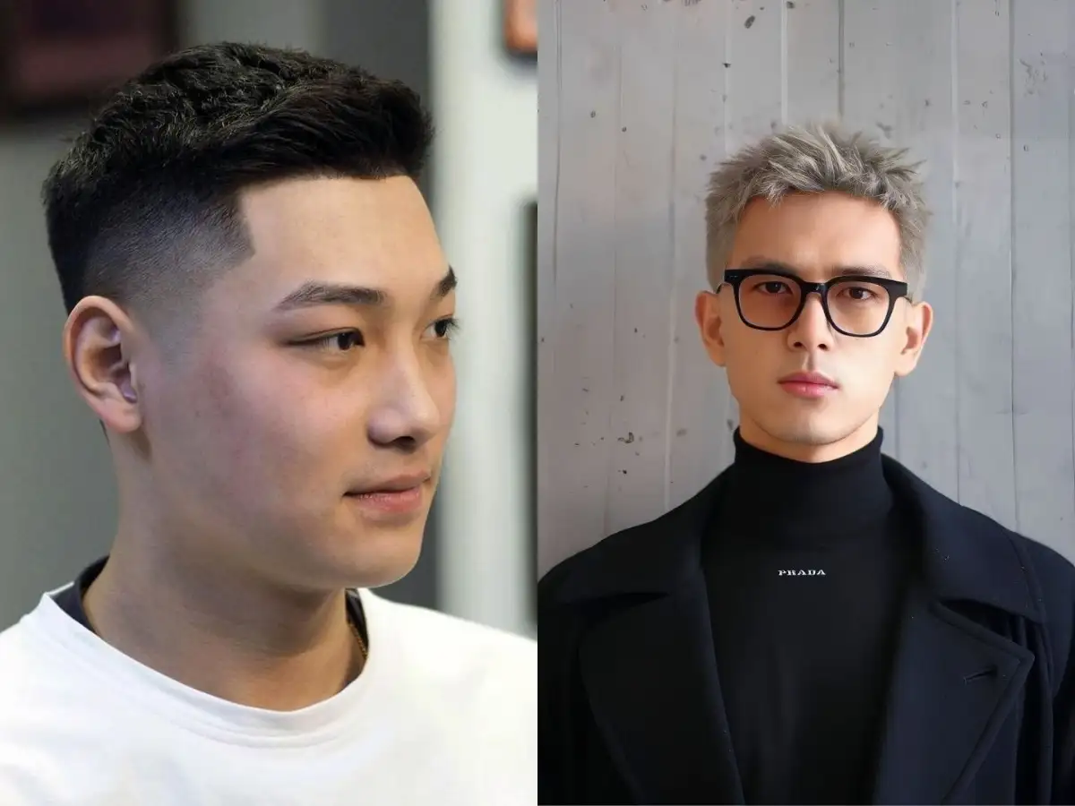 Quiff giúp tạo hiệu ứng kéo dài gương mặt nhờ phần mái vuốt cao
