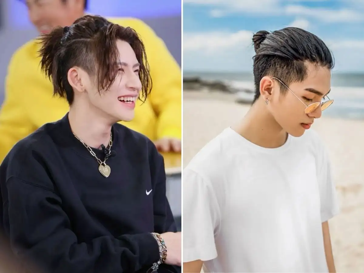 Undercut Man Bun