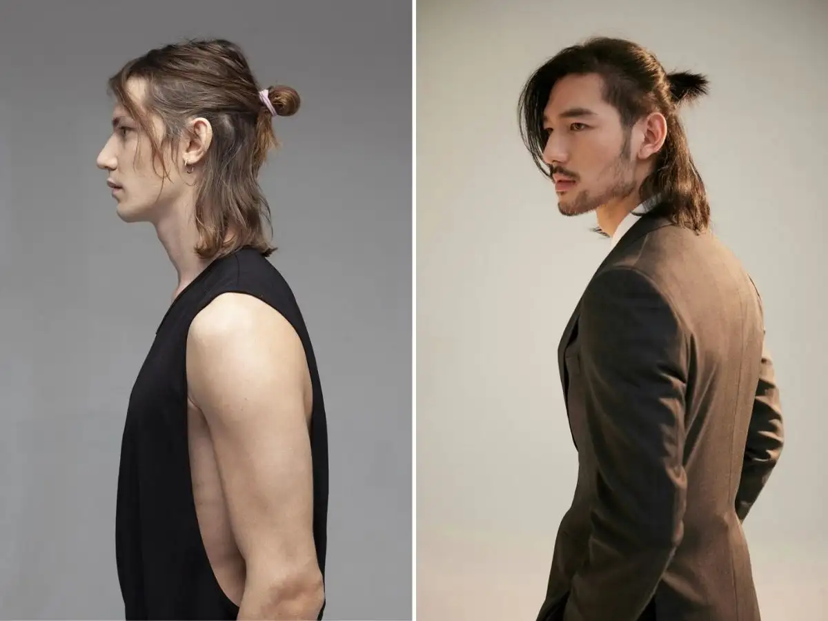 Half Man Bun