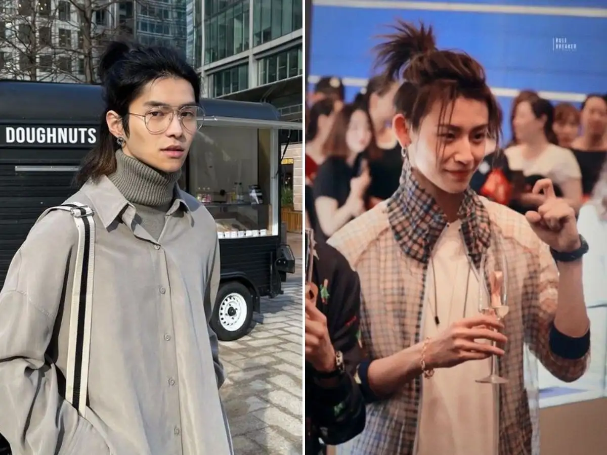 Top Knot Man Bun