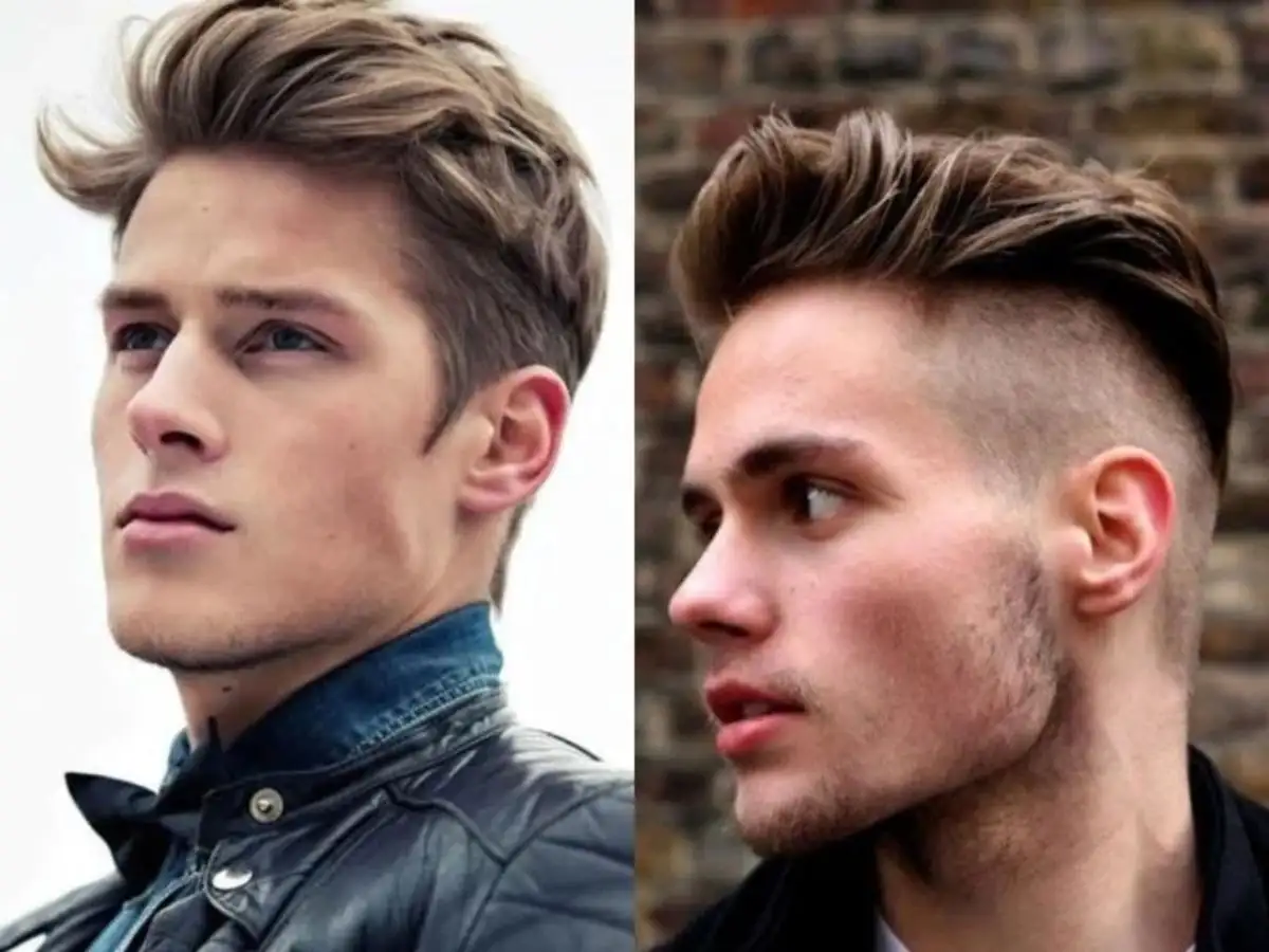 Tùy theo từng kiểu tóc mullet mà chàng có thể vuốt sáp khác nhau