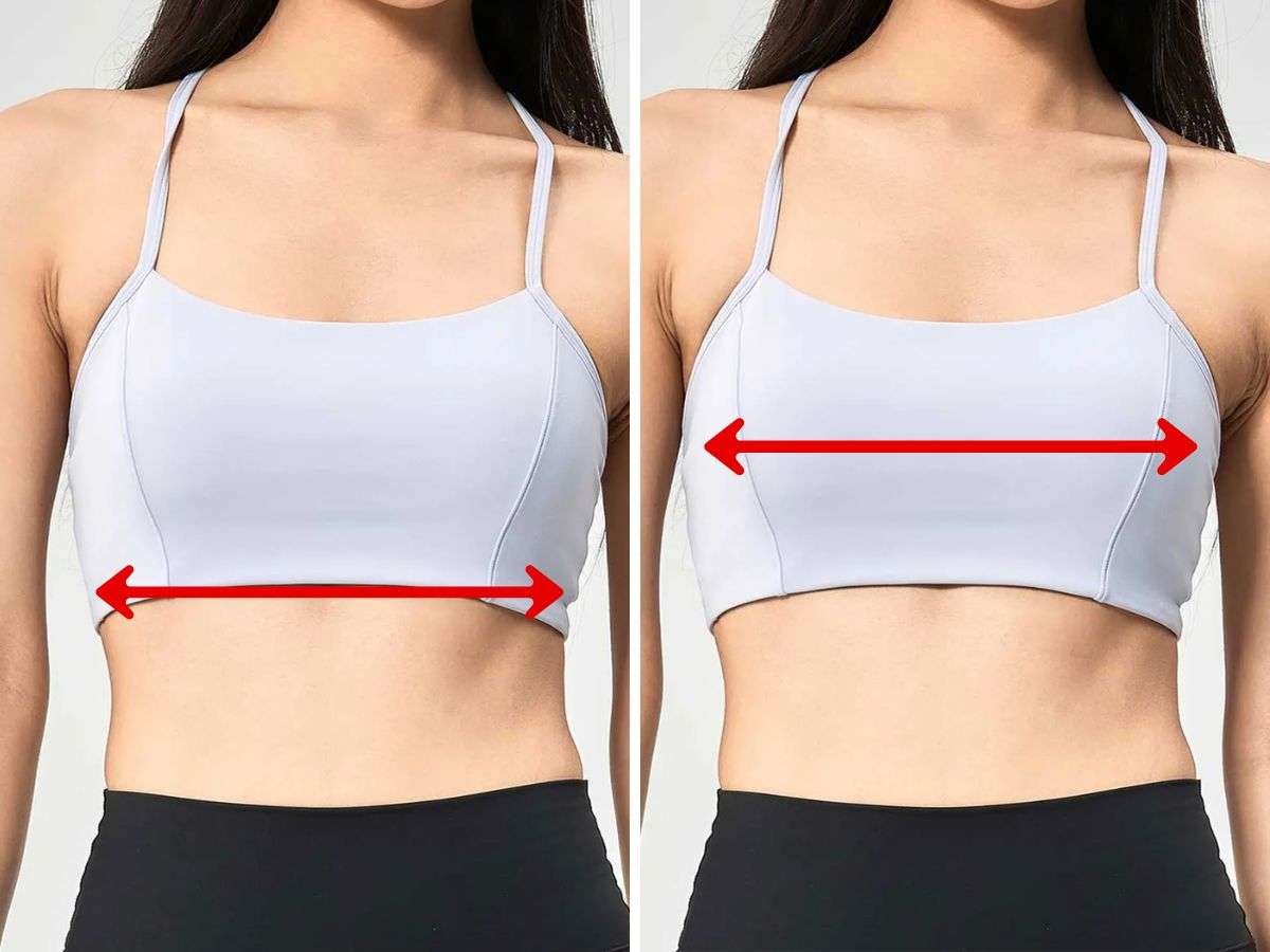Xác định kích cỡ áo ngực một cách chính xác bằng cách đo vòng lưng và vòng ngực