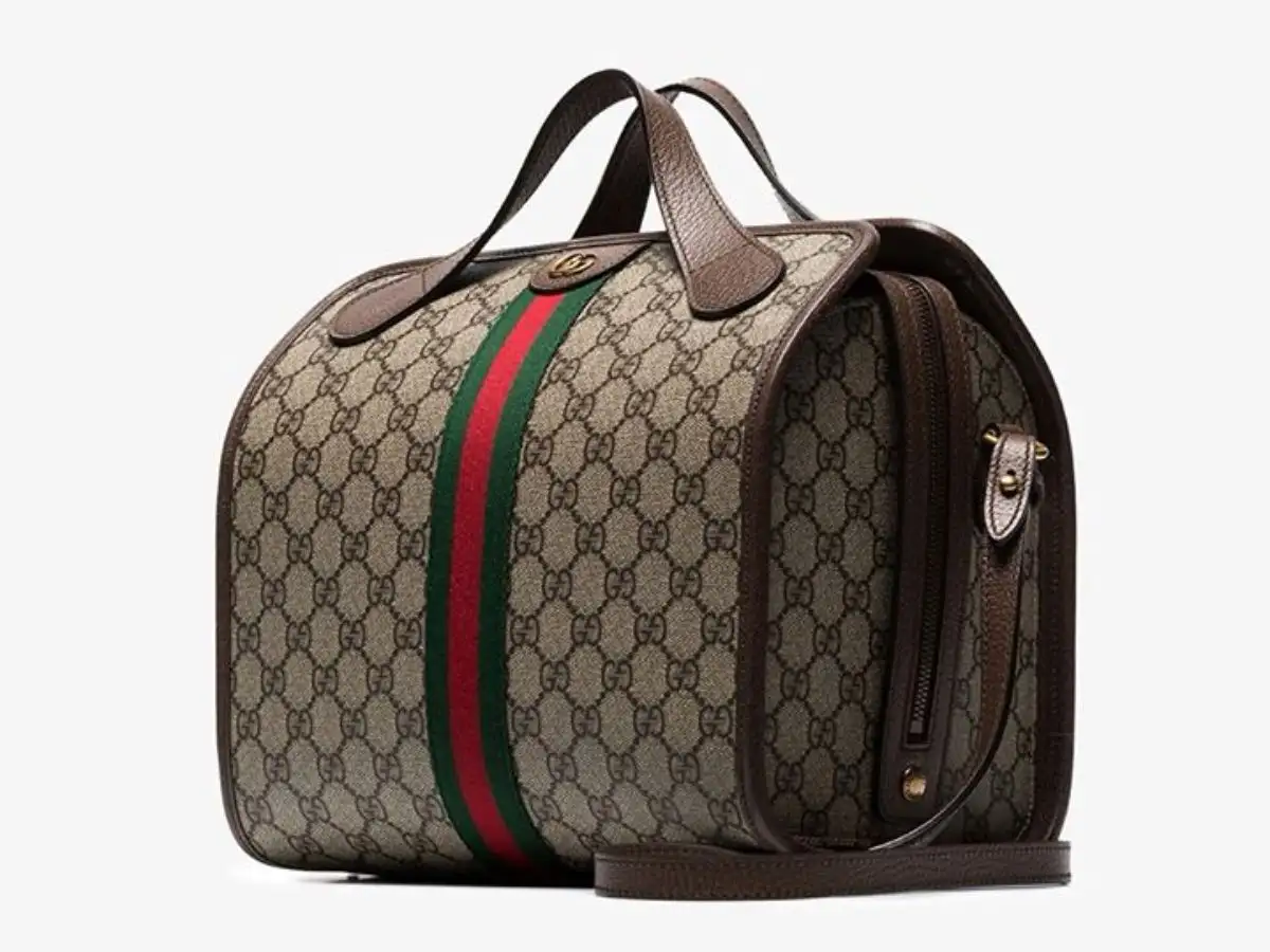 Túi duffle Gucci phù hợp cho những chuyến đi hoặc buổi tập thể thao năng động
