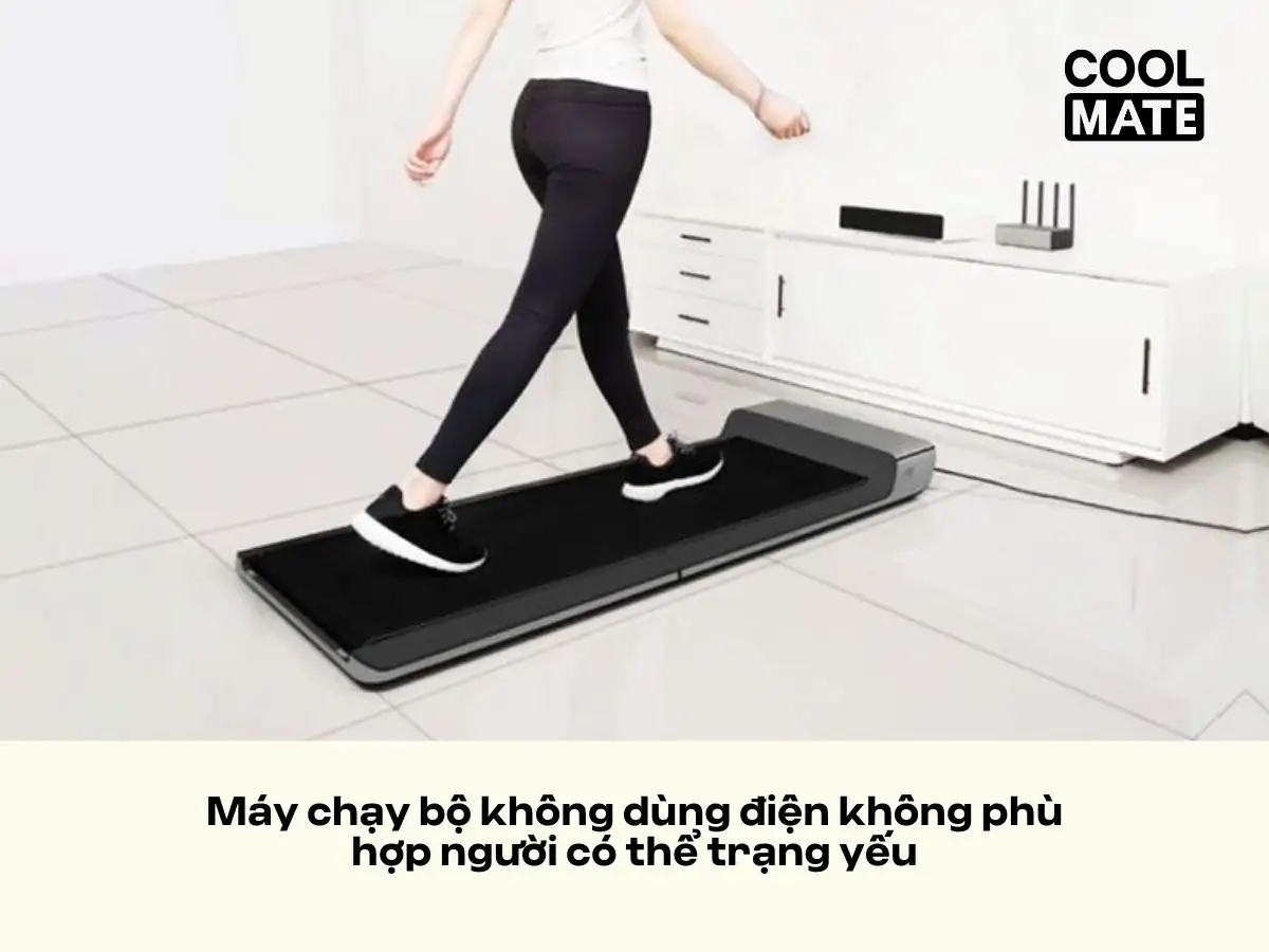 Không phải ai cũng phù hợp để sử dụng máy chạy bộ này
