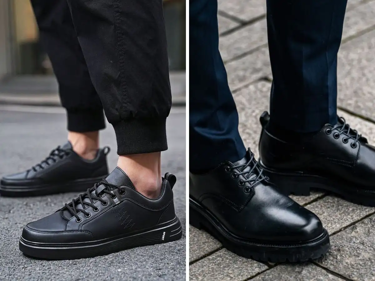 Giày all black phù hợp nhiều phong cách và hoàn cảnh khác nhau