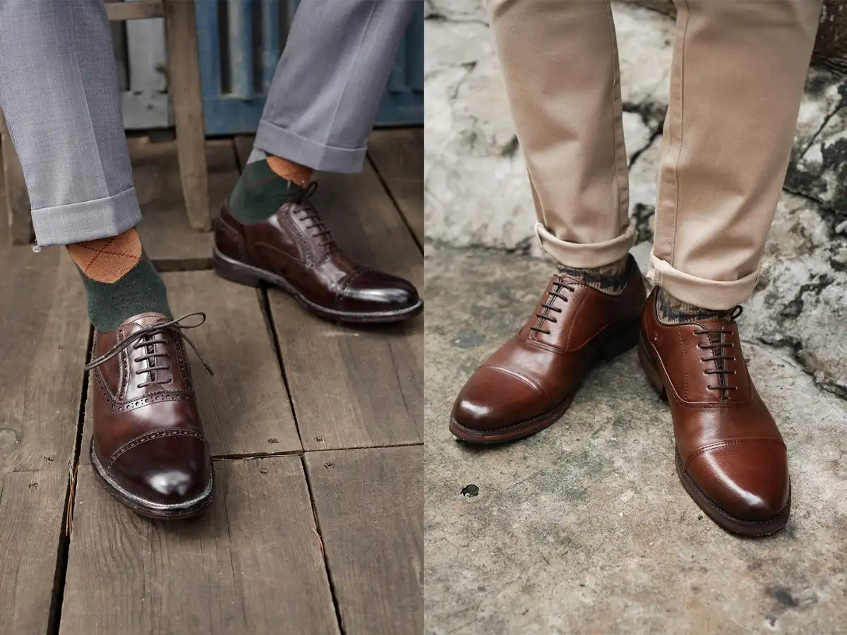Giày Oxford mang lại vẻ đẹp lịch lãm, chỉn chu