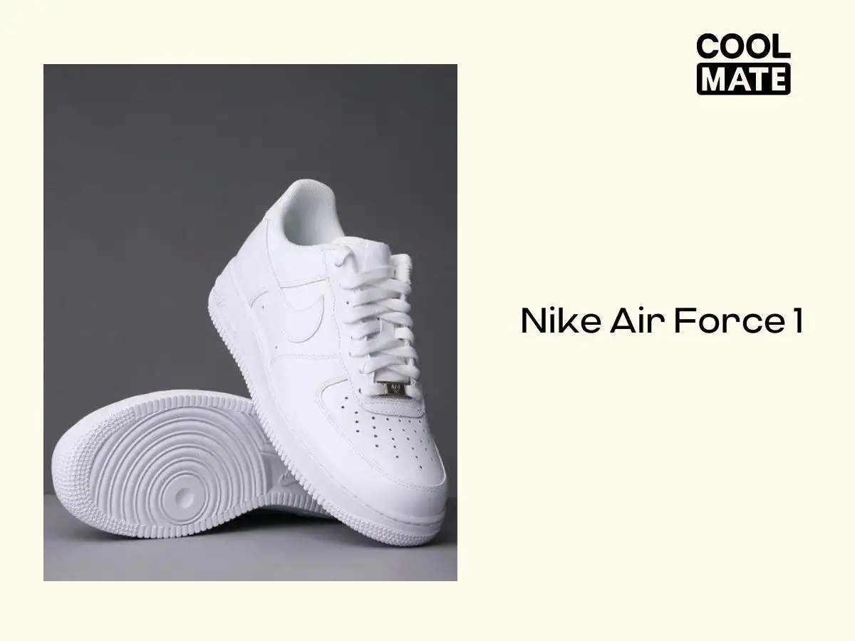 Nike Air Force 1 phù hợp từ phong cách casual đến smart-casual