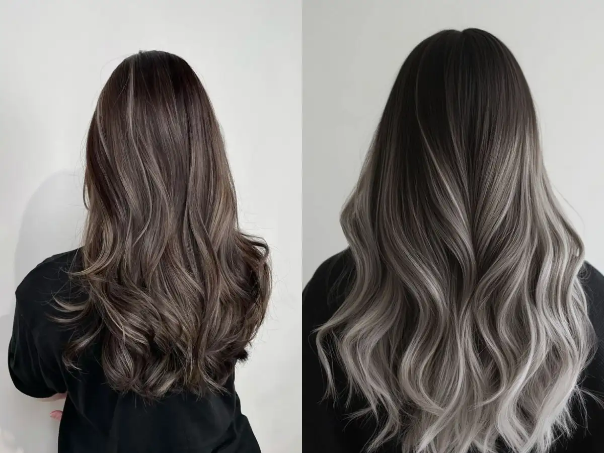 Balayage sẽ dùng cọ để quét màu nhuộm trực tiếp lên tóc theo cách tự do và có chủ đích
