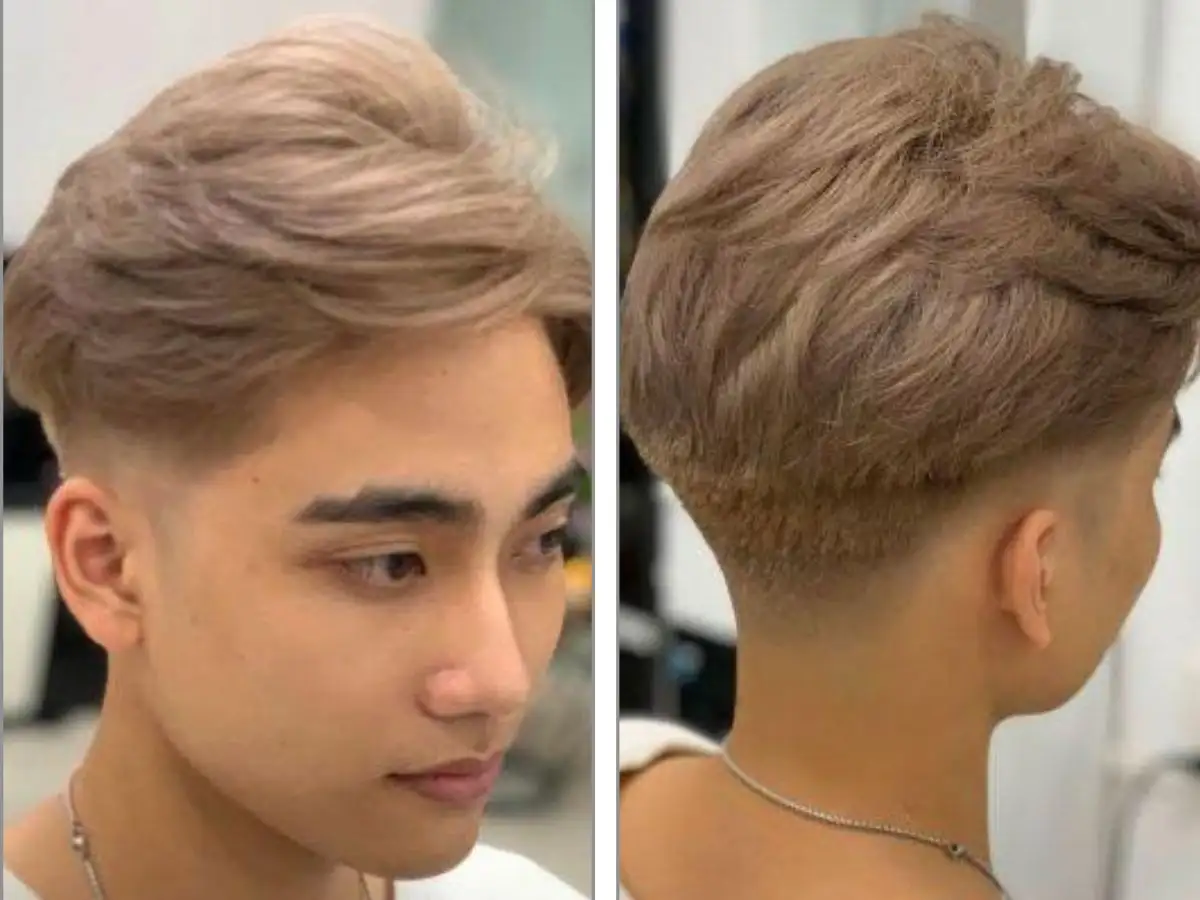 Nam da sáng với các màu tóc như nâu hạt dẻ sáng