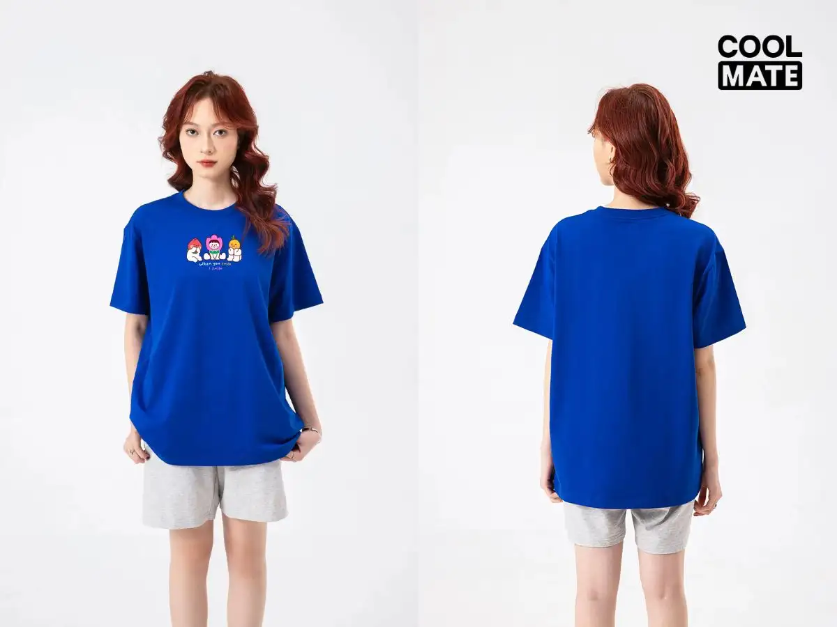 Phối với quần ôm hoặc sơ vin; phù hợp dáng gầy, quả táo, thích streetwear