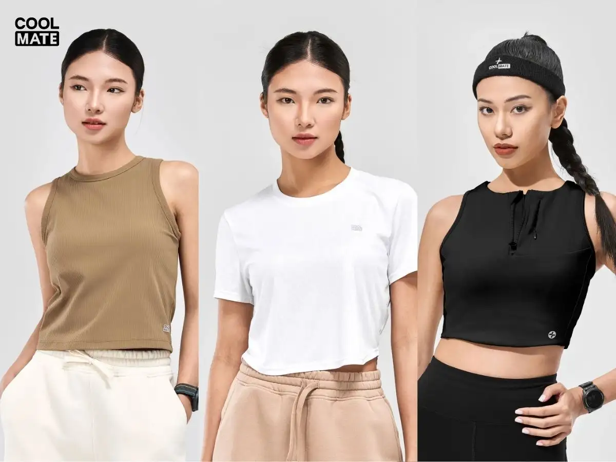 Mỗi loại sẽ phù hợp với những cách phối đồ với áo croptop outfit khác nhau