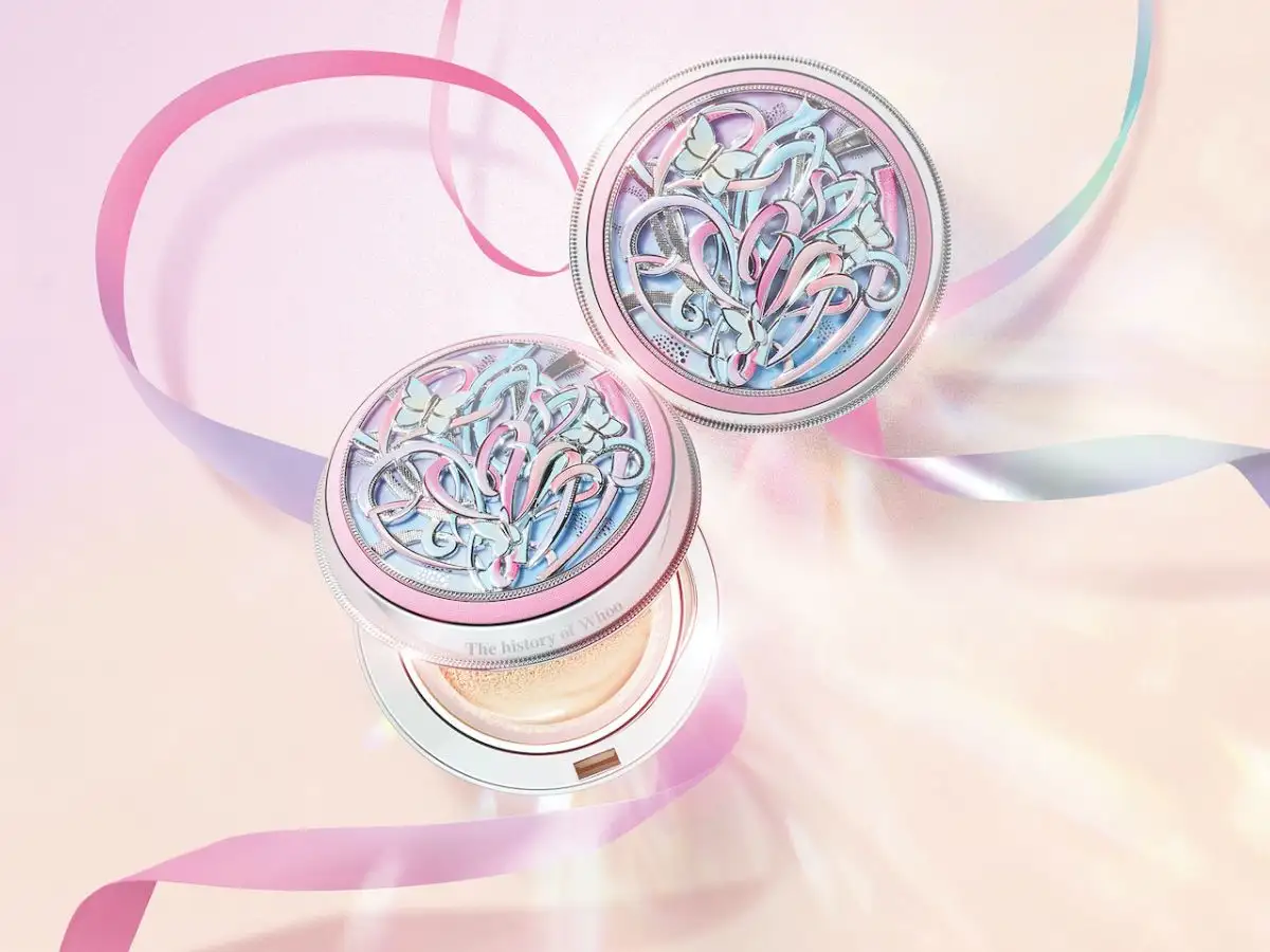 The History of Whoo cushion mang đến một thiết kế sang trọng đậm chất hoàng cung
