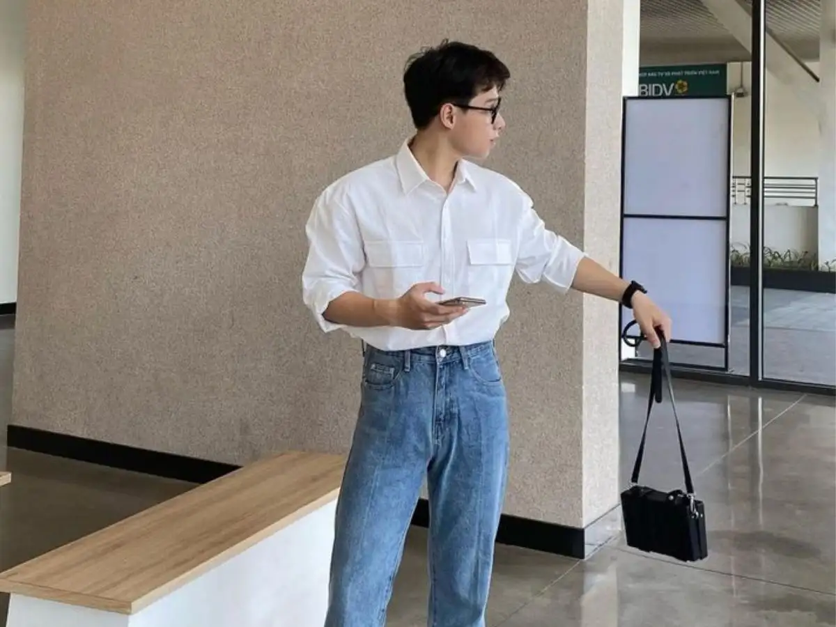Áo sơ mi casual giúp nâng tầm outfit thêm lịch lãm 
