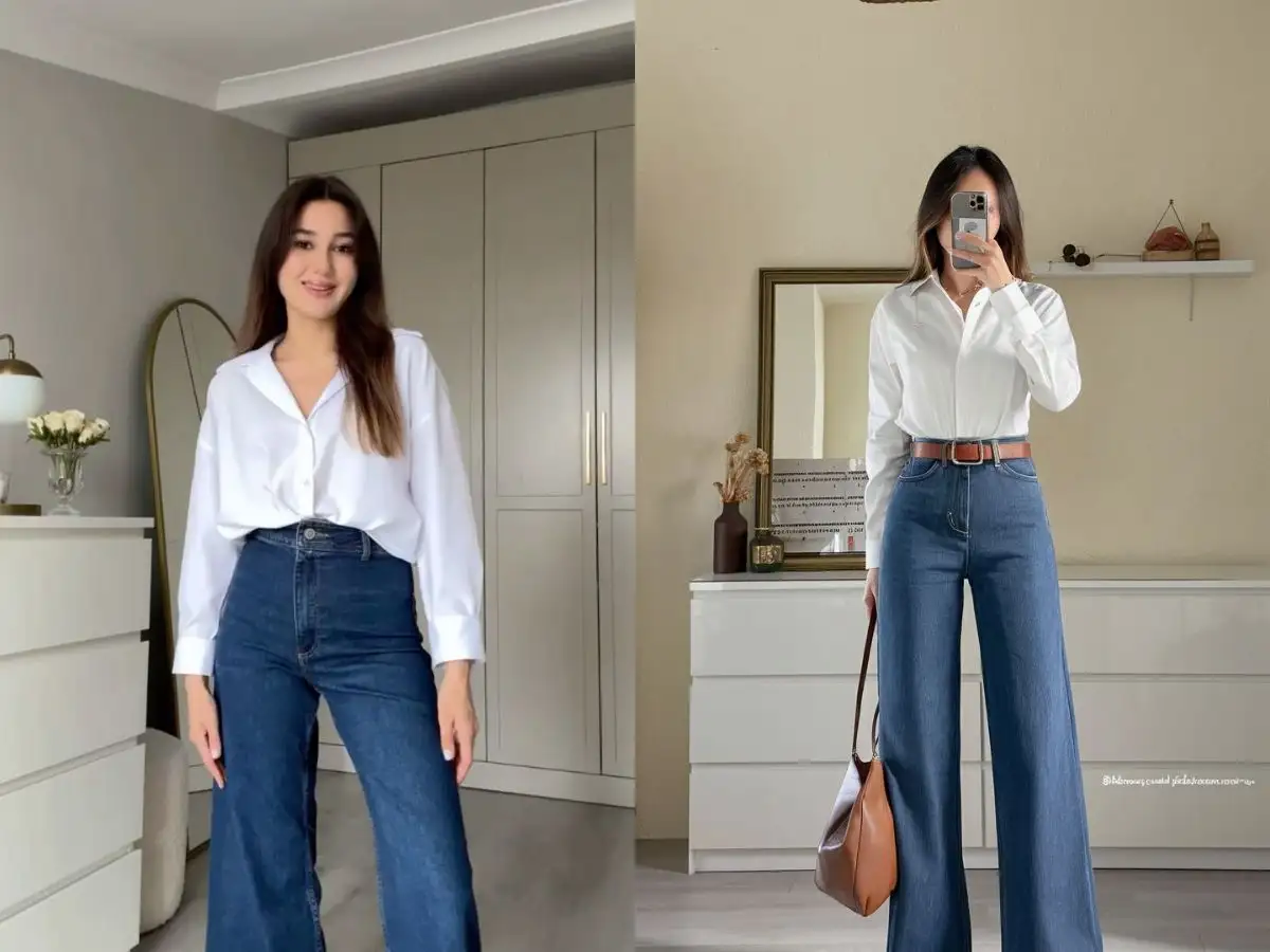 phối cùng áo sơ mi giúp tạo vẻ ngoài thanh lịch, có gu cho nàng