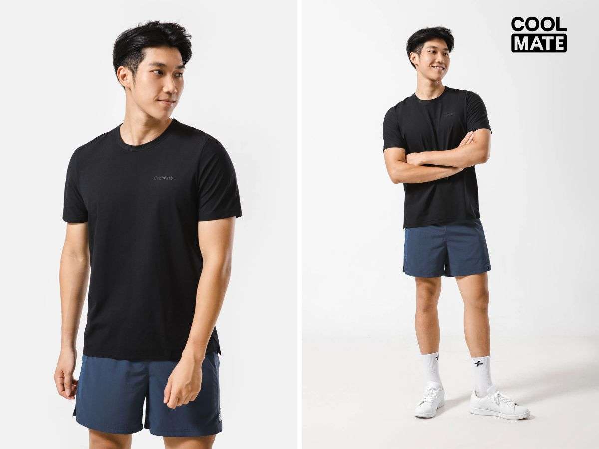 Ưu tiên sự năng động, chọn ngay outfit với áo thun Excool