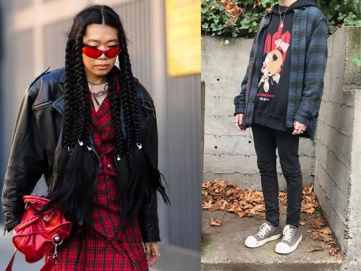 Gợi ý phối đồ cho phong cách Grunge