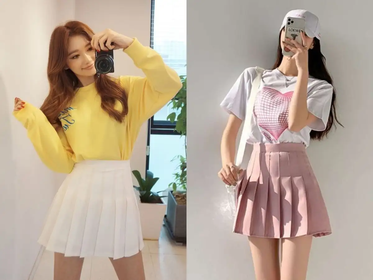Phong cách phối đồ năng động dễ thương cho các cô nàng