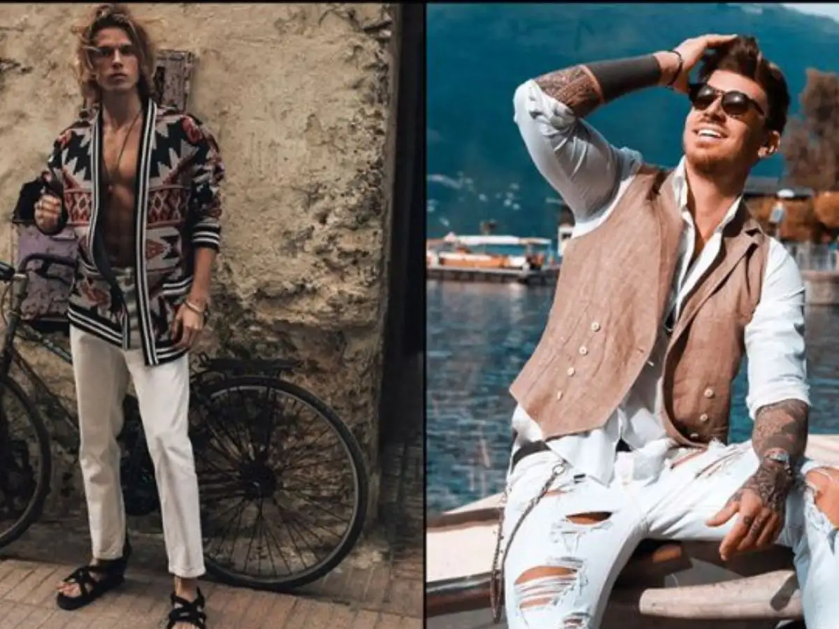Không nên phối hợp quá nhiều item khi mix đồ Bohemian cho nam