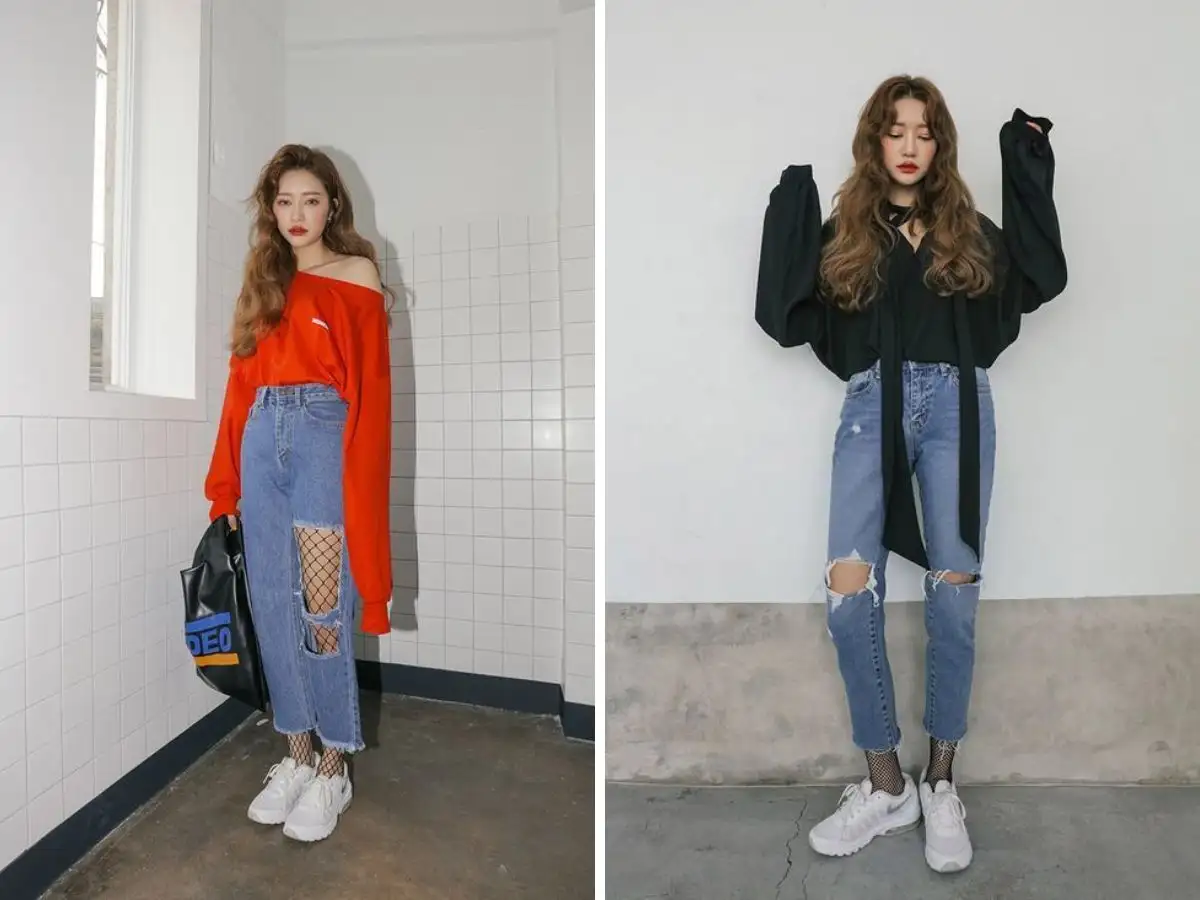 Cách mặc tự do làm nên phong cách Grunge