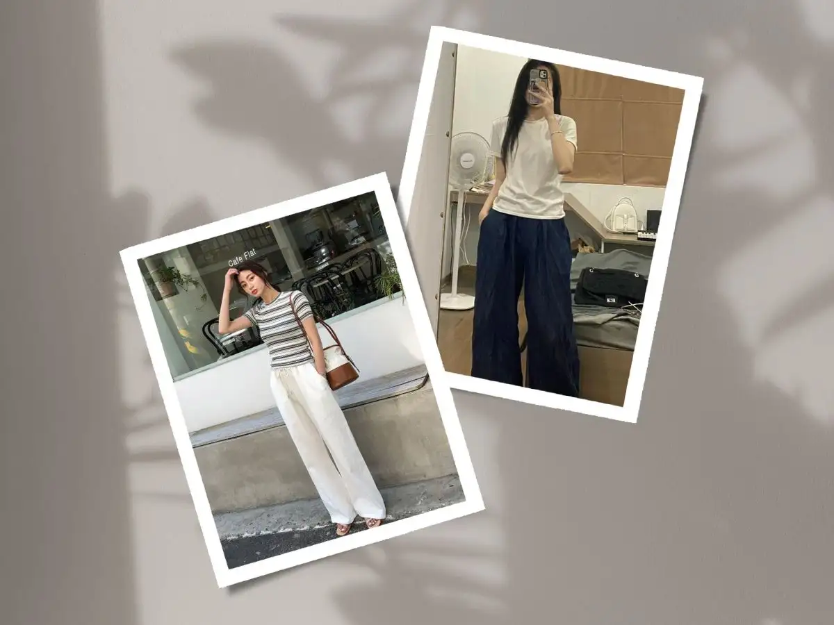 Chọn croptop cùng quần culottes để tạo sự thanh lịch