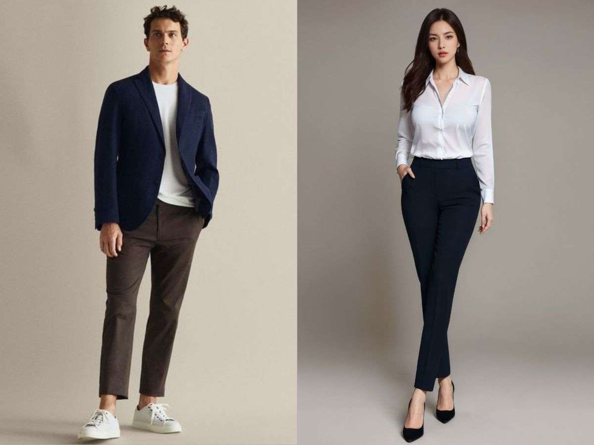 Phong cách business casual thoải mái